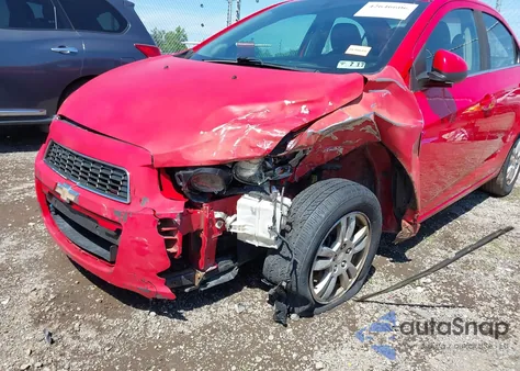 2015 Chevrolet Sonic Lt Auto from USA, damaged, VIN 1G1JC5SHXF4158772